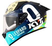 KYT - Casco R2R Max Version Foggia Mugello 2022 Replica Blu,Bianco M
