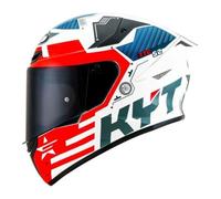 KYT Casco Tt-course Fuselage Rojo/Blanco S