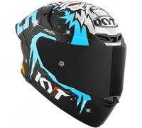 KYT - Casco TT-R EVO Masia Replica Winter Test Matt Nero,Blu M