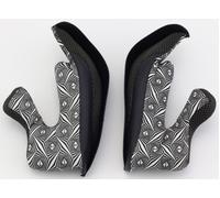 KYT Cross Over Guanciali, grigio, taglia 2XL per maschi