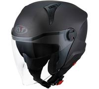 Casco Jet KYT D-CITY Plain Matt Gun Metal