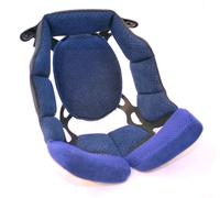 KYT KR-1, fodera XXL male Nero