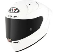 KYT KX-1 Race GP Plain FIM, casco integrale S female Bianco