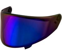 KYT KX-1 Race GP, visiera a specchio male Blu A Specchio