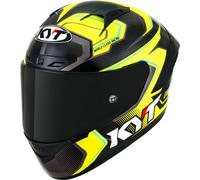 KYT NZ-Race Competition Carbon, casco integrale XL male Giallo/Nero