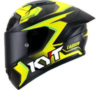 Casco Integrale KYT NZ RACE Carbon Competition Yellow