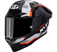 KYT R1R Carbon Zone Elmetto, Carbonio/Arancione, Taglia L (59/60)