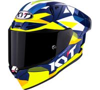 KYT R1R Diamond Elmetto, blu/giallo, Taglia XXL (63)