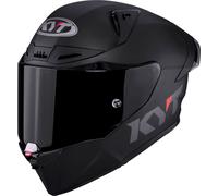 KYT R1R Plain, casco integrale S female Nero Opaco