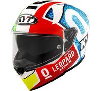 KYT R2R MAX Foggia Misano 2021 Replica, casco integrale M male Bianco/Rosso/Verde/Azzurro