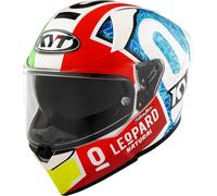 KYT R2R Max Foggia Misano 2021 Replica Casco, multicolore, taglia L per maschi