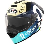 KYT R2R Max Foggia Mugello 2022 Replica Casco, blu-beige, taglia S per maschi