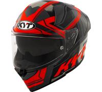 KYT R2R Octane, casco integrale M male Grigio/Nero/Rosso