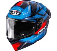 Casco Integrale KYT R2R Parsec Black/Blue/Red Taglia:XL