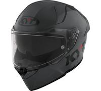 KYT R2R Plain Casco, grigio, taglia XL per maschi