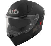 KYT R2R Plain, casco integrale S male Nero Opaco