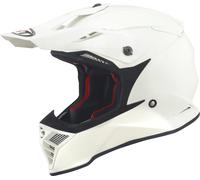Casco Off-Road KYT SKYHAWK Plain White Taglia:S