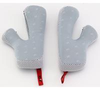 KYT Strike Eagle Guanciali, grigio-bianco, taglia XL per maschi