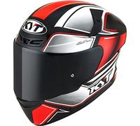KYT TT Course Tourist Casco (Grey/Black/Red,L (59/60))