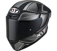 KYT TT Course Tourist Casco (Grey/Black,XL (61/62))