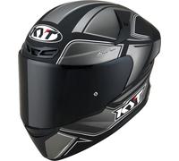 KYT TT Course Tourist Casco, grigio/nero, Taglia XS (53/54)