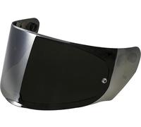 KYT TT-Course Visiera Full-Face Argento Antigraffio Pinlock-Pronta