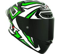 KYT TT-Revo Alex Lowes 2024 Replica, casco integrale XS male Bianco/Nero/Verde