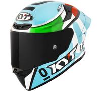 KYT TT-REVO Casco Integrale Leopard Replica Tricolore E06 Taglia: M (57)