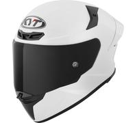 KYT TT-REVO Casco Integrale PLAIN BIANCO E06 (Bianco), L (59)