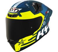KYT TT-Revo Fuselage Casco, giallo, taglia L per maschi