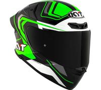 KYT TT-Revo Overtech, casco integrale L male Nero/Bianco/Verde