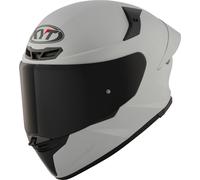 KYT TT-Revo Plain Casco, grigio, taglia L per maschi
