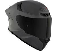 KYT TT-Revo Plain, casco integrale XS male Grigio