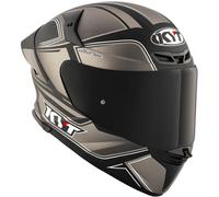 KYT TT-Revo Tourist, casco integrale XS male Opaco Nero/Grigio