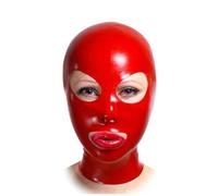 KYTFLCG Lattice Testa Coperchio Maschera di Lattice con Fori per Occhi e Bocca con Cerniera Posteriore Abbigliamento Festa Unisex(Size:M)