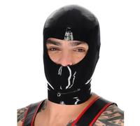 KYTFLCG Lattice Testa Coperchio Maschera Viso con Cerniera Posteriore Occhi Esposti Fatte a Mano per il Gioco di Ruolo di Party(Size:l)