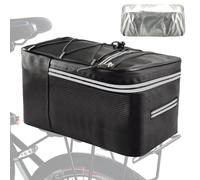 Kytpyi Borsa Bici Posteriore, Borsa Bici, 12L Borse Bici Posteriore Laterali con Copertura Antipioggia Nastro Riflettente Maniglia, Borse per Bicicletta Posteriori Impermeabile Universale per Bici ecc