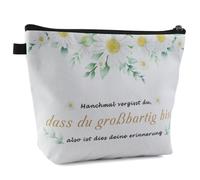 Kytpyi Borsa Cosmetica, Borsa Trucco da Viaggio, Personalizzato Trousse Trucchi Donna perFamiglia Amici Colleghi, Portatile Impermeabile Pochette Trucchi come Regalo di Ringraziamento Addio Compleanno