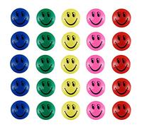 Kytpyi Calamite Per Lavagna Magnetica, Magneti Per Lavagna, 3cm Colorato Magneti con Faccina Sorridente Supporti Magnetici per Lavagna Bianca per La Casa Dellufficio Scolastico (50 Pezzi)