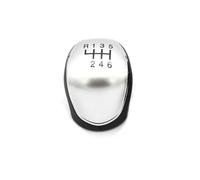 KYUBNUI Pomello del Cambio in Pelle a 5/6 velocità per Ford S-Max C-Max Kuga Galaxy Mondeo 4 Mk4 Transit Tourneo Connect Focus