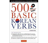 Kyubyong Park 500 Basic Korean Verbs (Tascabile)