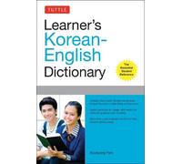 Kyubyong Park Tuttle Learner's Korean-English Dictionary (Tascabile)