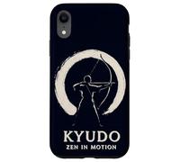 Kyudo Tiro con l'arco Zen in Motion Arti Marziali Giapponesi Bushido Custodia per iPhone XR