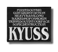 Kyuss - Toppa ricamata da applicare con ferro da stiro