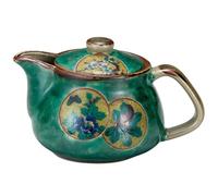 Kyusu Kutani Yaki Ware Giapponese Teiera Verde Motivo Marumon Giappone