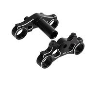 KYX Racing Alluminio Triple Clamp Set Aggiornamenti Parti Accessori per 1/4 RC Moto Losi Promoto-MX