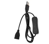 KYXKHSAA Cavo di prolunga USB 2.0 da maschio a femmina, accessori con interruttore on OFF per PC Cavo di alimentazione digitale Barriera Spina terminale Joint Socket Mount Block Modulare Lead