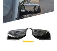 KYYET Calotte di copertura per specchietti laterali, colore nero lucido, stile M, per serie 5 E60 E61 E63 E64 2003-2007 Pre-Lci