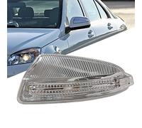 KYYET Compatibile con Mercedes W204 Classe C C250 C300 C350 C63 alloggiamento specchietto laterale portiera indicatore di direzione LED Blub (sinistra)