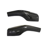 KYYET Compatibile con Tesla Model 3 Model Y Column Gear Shift Cover Leva Sterzo Protezione Interna Accessori (modello in Fibra di Carbonio)